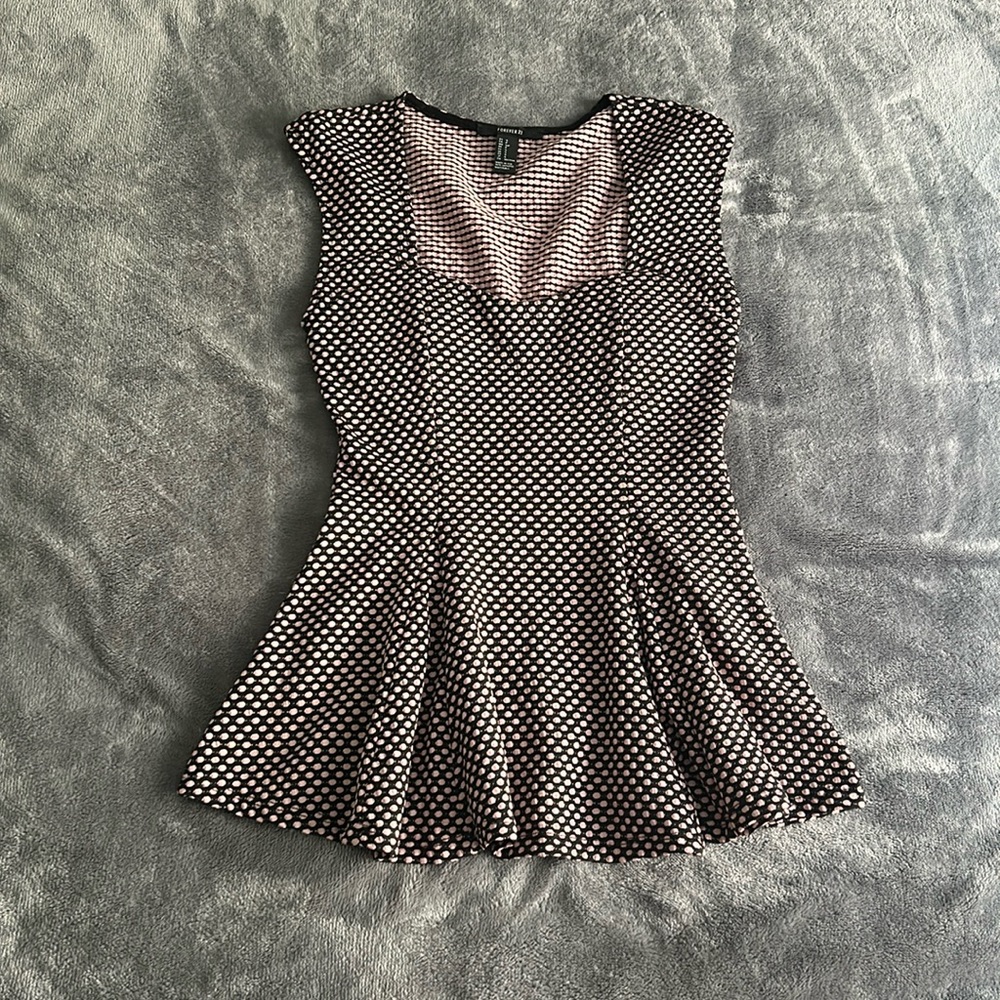 Forever 21 Peplum Top